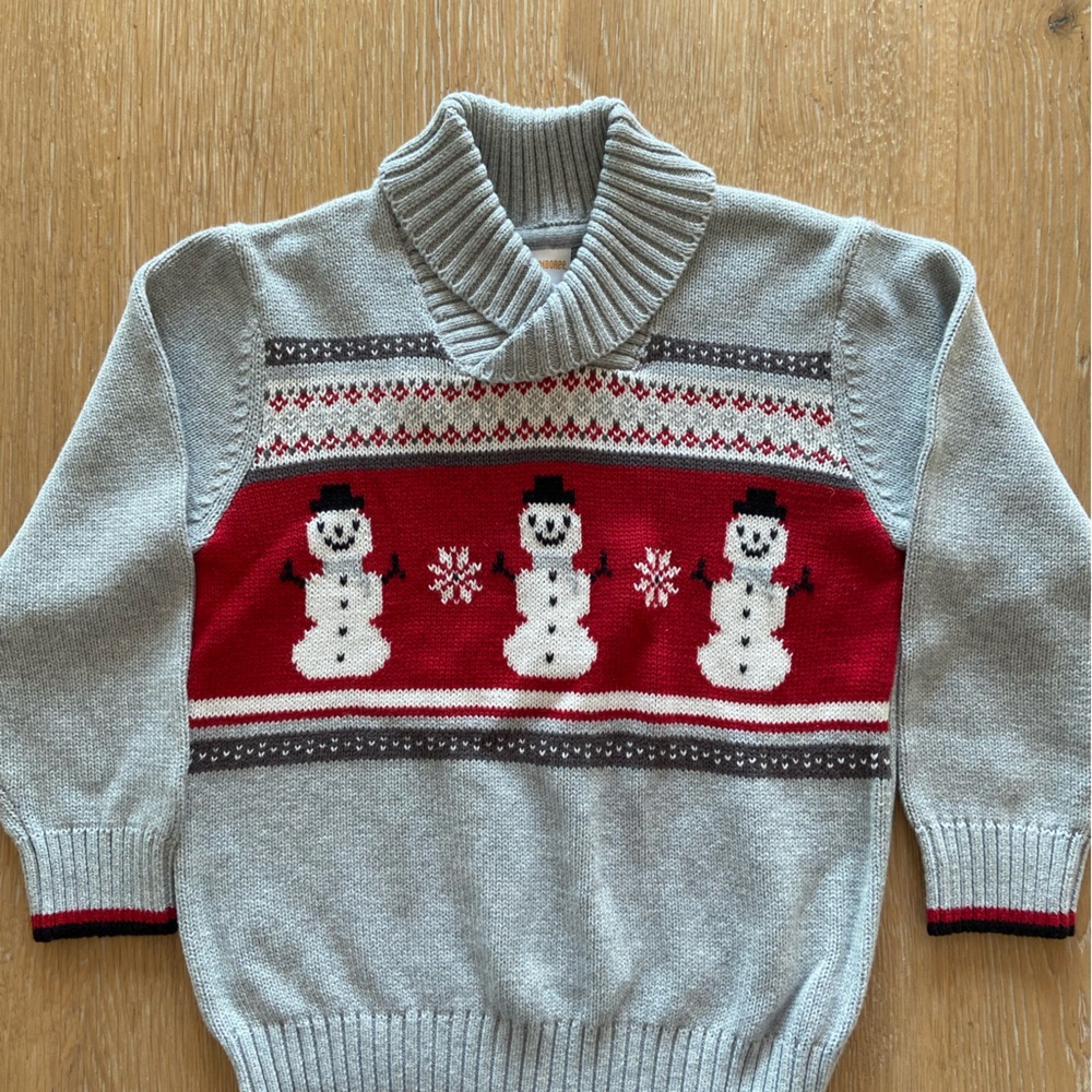 Gymboree Toddler Snowman Sweater
